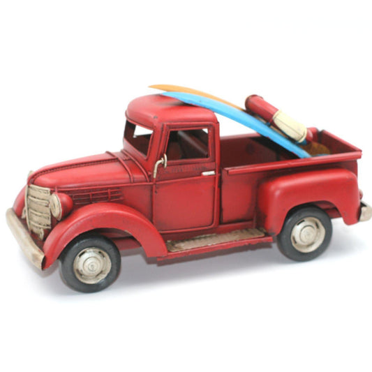 Réplique Voiture Pick-Up Rouge Vintage