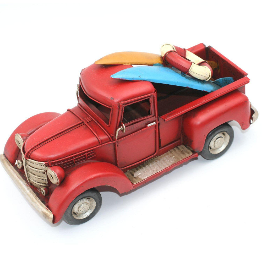  Réplique Voiture Pick-Up Rouge Vintage