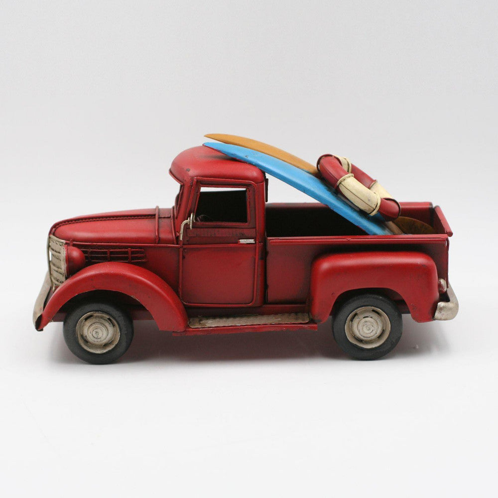  Réplique Voiture Pick-Up Rouge Vintage