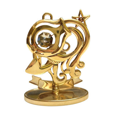  Statuette Dorée Crystocraft - Signe Du Verseau
