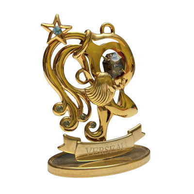  Statuette Dorée Crystocraft - Signe Du Verseau