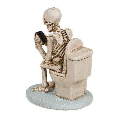  Statuette - Squelette Au WC