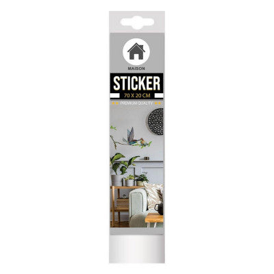  Sticker Mural Oiseaux Colorés | Guêpiers Sur Branche | Déco Nature