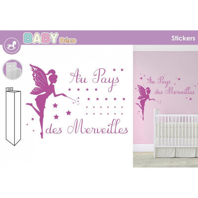  Stickers 50 X 70 Cm - Au Pays Des Merveilles