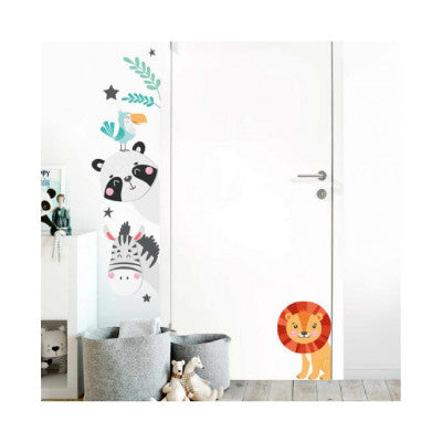  Stickers Animaux - 1 Planche 50 X 70 Cm (M)