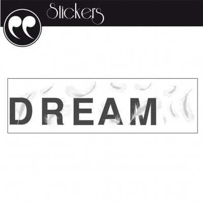  Sticker Mural Dream & Plumes | Déco Chambre Tête De Lit