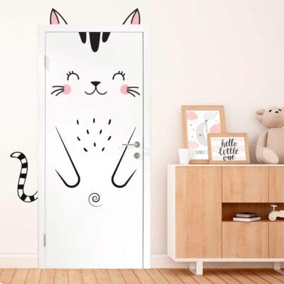  Stickers De Porte – Chat