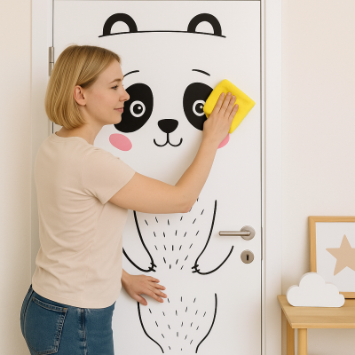  Stickers De Porte – Panda