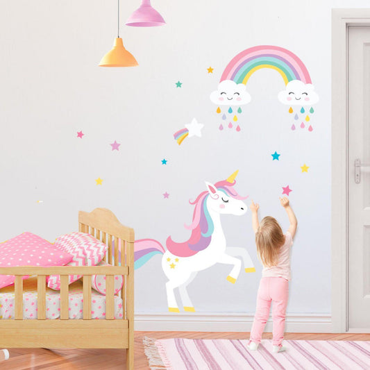  Stickers Enfant Grand Format Licorne