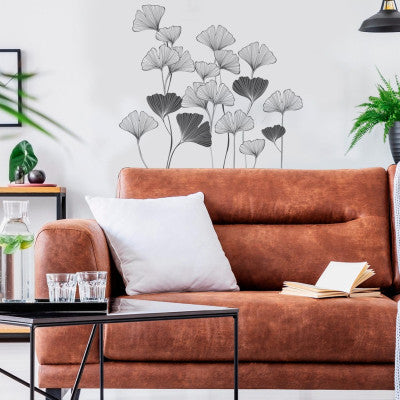  Stickers Muraux Ginkgo | Décoration Design & Élégante