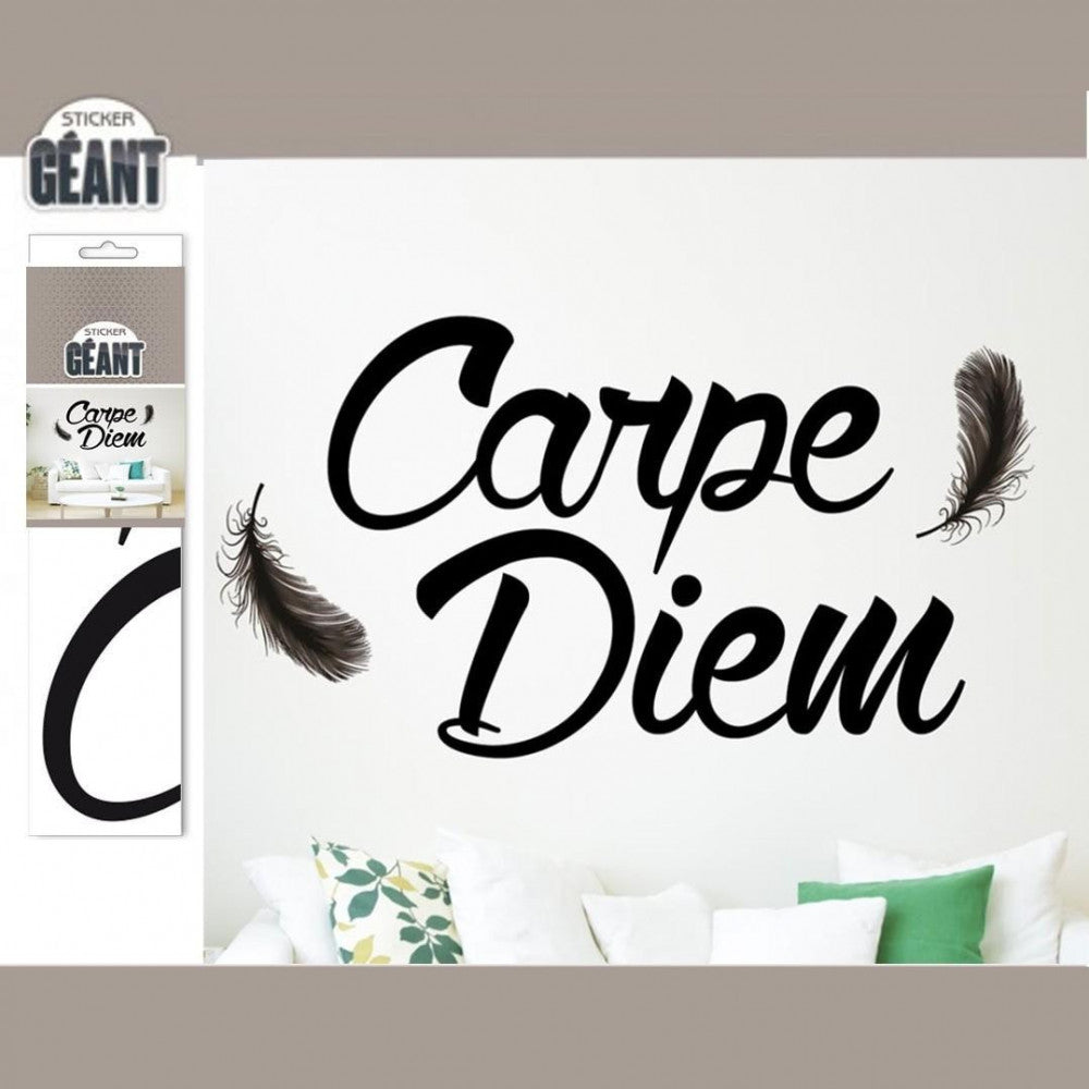  Stickers Géant - Carpe Diem