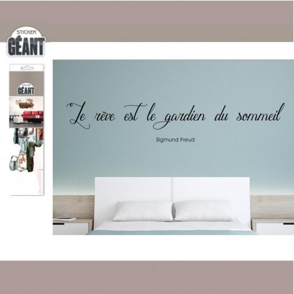  Stickers Géant - Le Rêve Est Le Gardien Du Sommeil