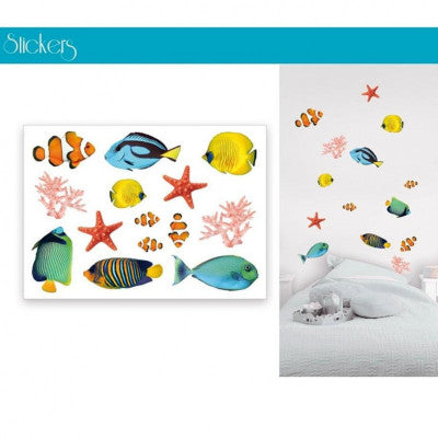  Stickers Pour Chambre D'enfants - Les Poissons