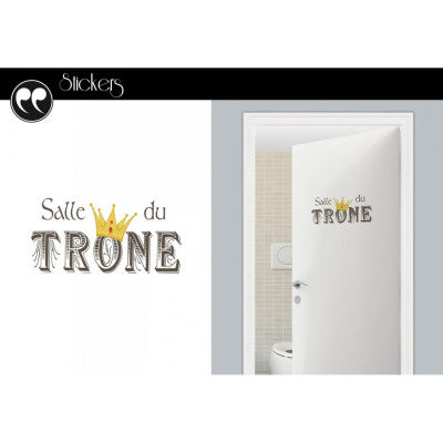  Stickers Salle Du Trône - 1 Planche 20 X 70 Cm