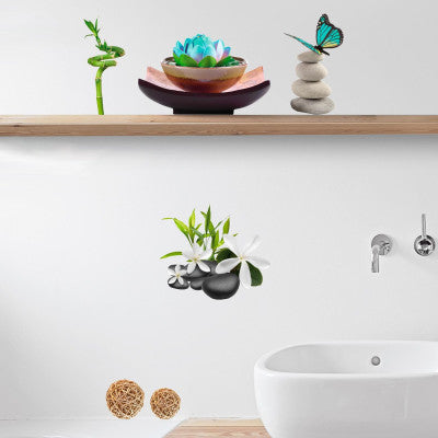  Stickers Muraux Décoratifs - Ambiance SPA Et Bien-Être