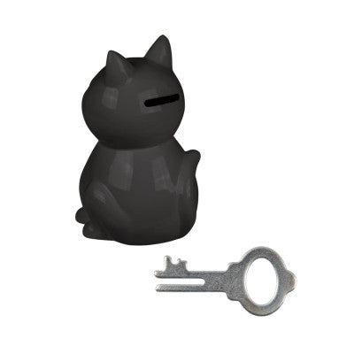  Tirelire Chat En Céramique – Noir