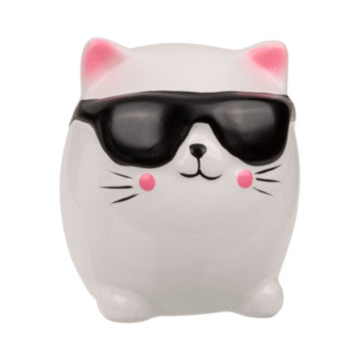  Tirelire Chaton Avec Lunettes De Soleil