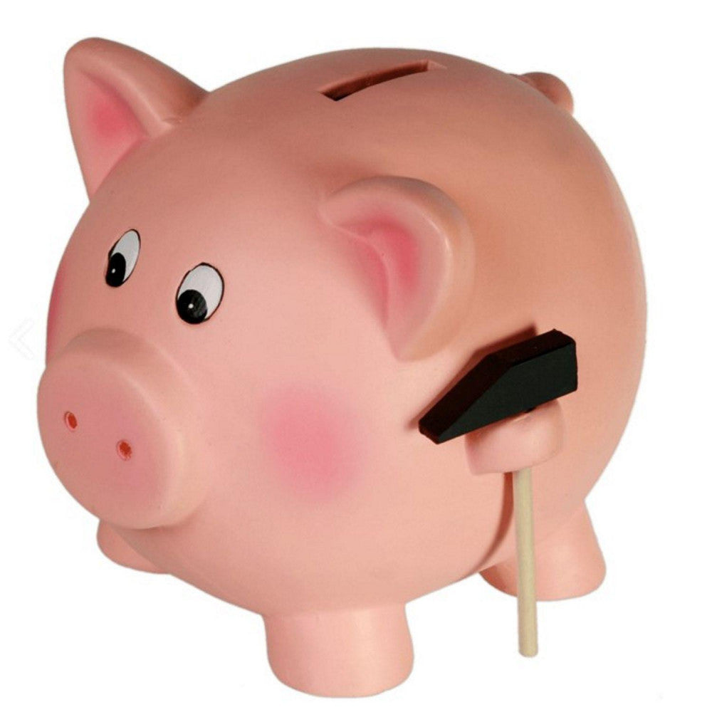  Tirelire Cochon Avec Son Marteau - 20 Cm