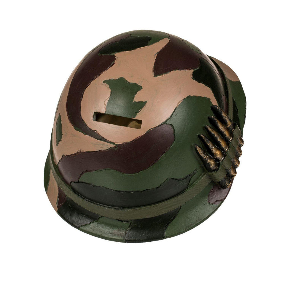  Tirelire Crâne Militaire