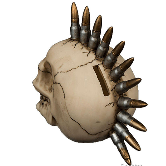  Tirelire Crâne Punk - Balles