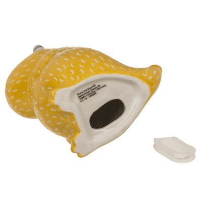  Tirelire Monstre Jaune - 15 Cm