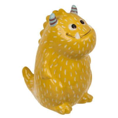  Tirelire Monstre Jaune - 15 Cm