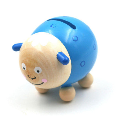  Tirelire Mouton En Bois
