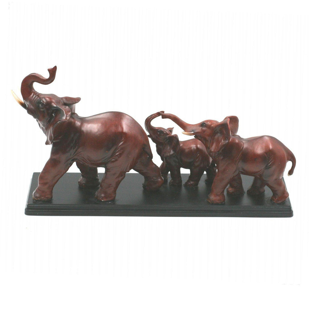  Trio D'éléphants Famille