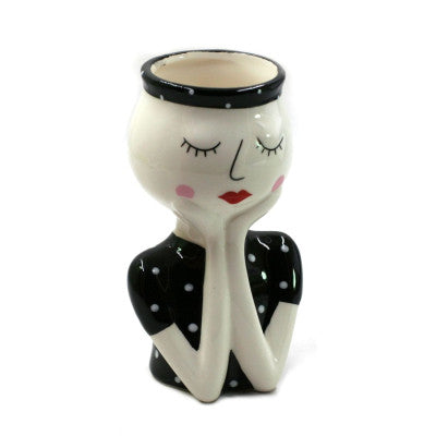  Vase Women Céramique 15 Cm Petit Modèle