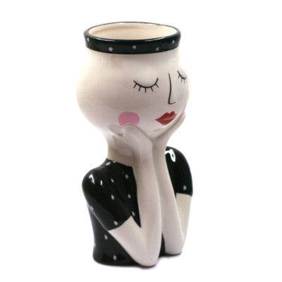  Vase Women Céramique 21 Cm