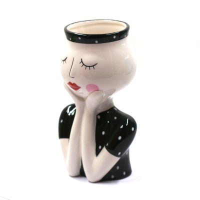  Vase Women Céramique 21 Cm