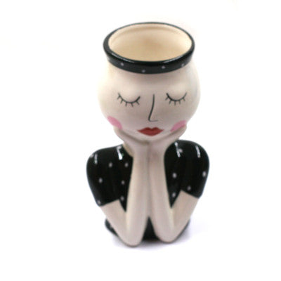  Vase Women Céramique 21 Cm